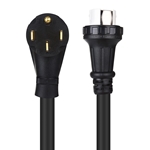 Cable Matters 4-Prong to Twist-Lock 50A RV Power Cord 1.5 Feet (NEMA 14-50P to NEMA SS2-50R)