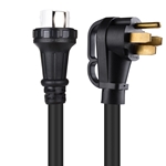 Cable Matters 4-Prong to Twist-Lock 50A RV Power Cord 1.5 Feet (NEMA 14-50P to NEMA SS2-50R)