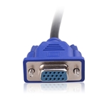 Cable Matters 2-Pack VGA Splitter Cable / VGA Y Splitter - 1 Foot