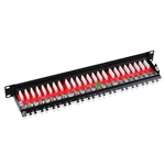 Cable Matters Rackmount or Wallmount 24-Port Cat6A Shielded RJ45 Patch Panel
