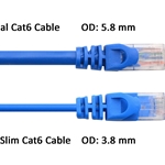 Cable Matters Ultra Slim Cat6 Snagless Ethernet Patch Cable
