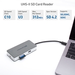 Cable Matters USB-C Multiport Adapter with 4K HDMI, Card Reader, USB 3.0, Gigabit Ethernet, and 100W Power Delivery