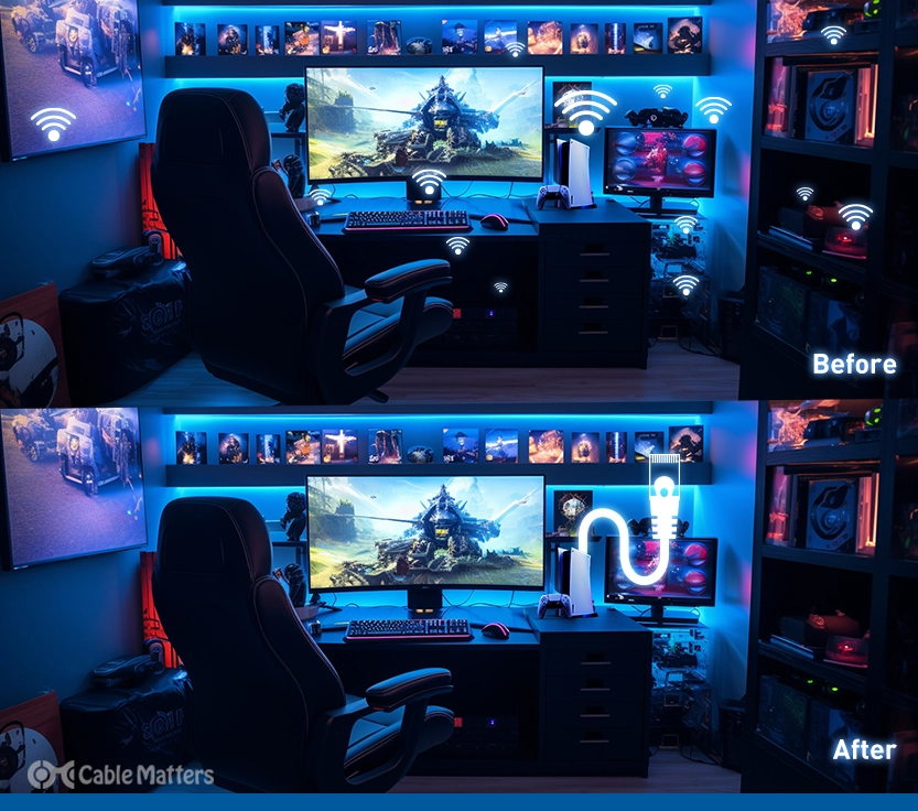 Gaming on Wifi vs Gaming with Ethernet