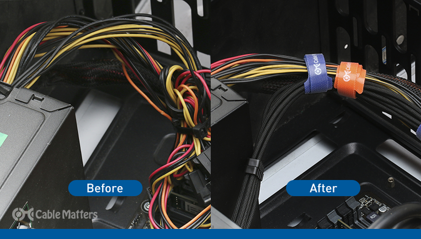 Cable Matters PC Build Cable Management