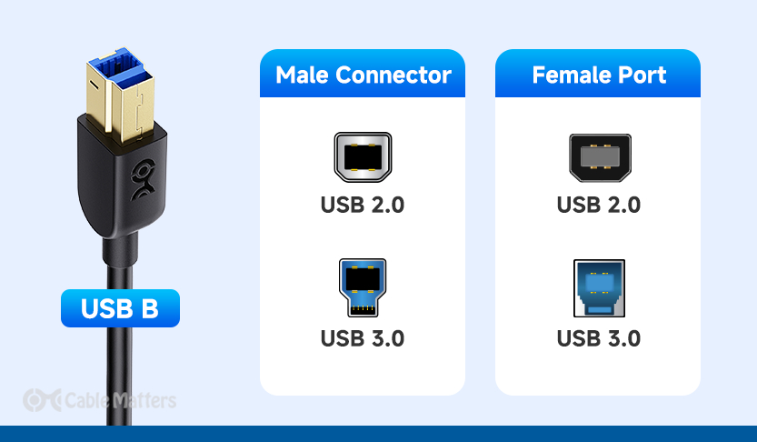 What is USB-B?