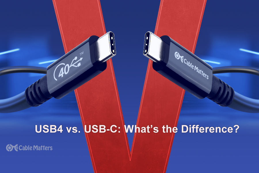 What Is USB 4 Vs USB-C?