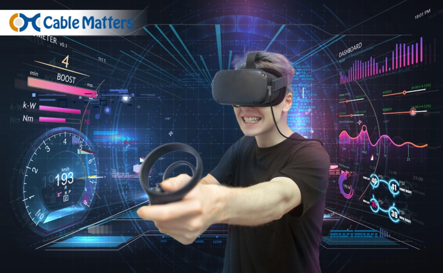 Cable Matters VR Headset