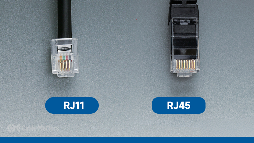 RJ45 vs. RJ11: Understanding the Differences and Applications