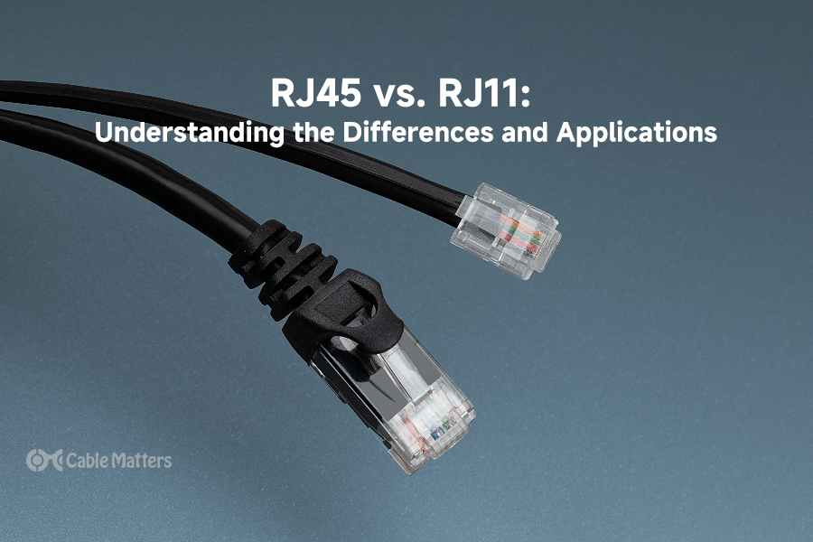 RJ45 vs. RJ11: Understanding the Differences and Applications