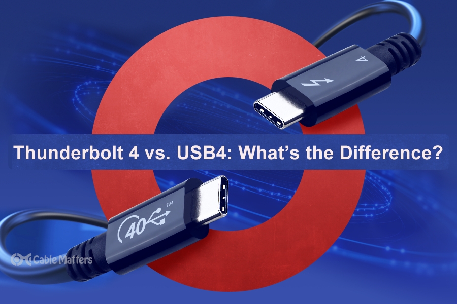 Thunderbolt 4 vs. USB4: What's the Difference?