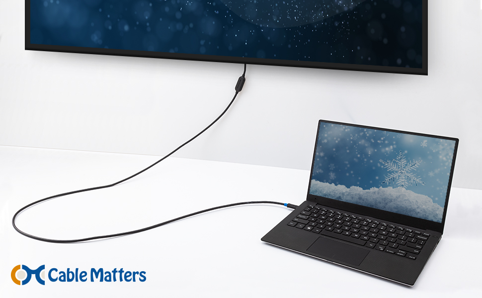 Full-Featured Active USB-C Cable With 4K Video, up to 10 Gbps Data, and Power Delivery