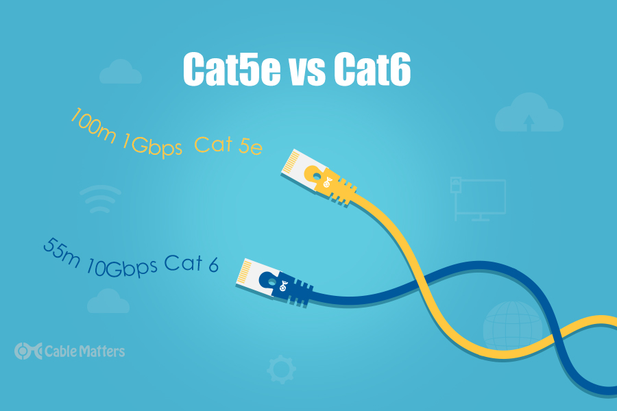 Difference Between RJ45 and CAT6 Cables.