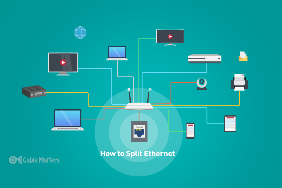 How does an Ethernet splitter work? How would you split one into multiple  ports? - Quora