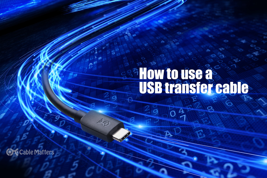 Cable Matters USB-C Transfer Cable