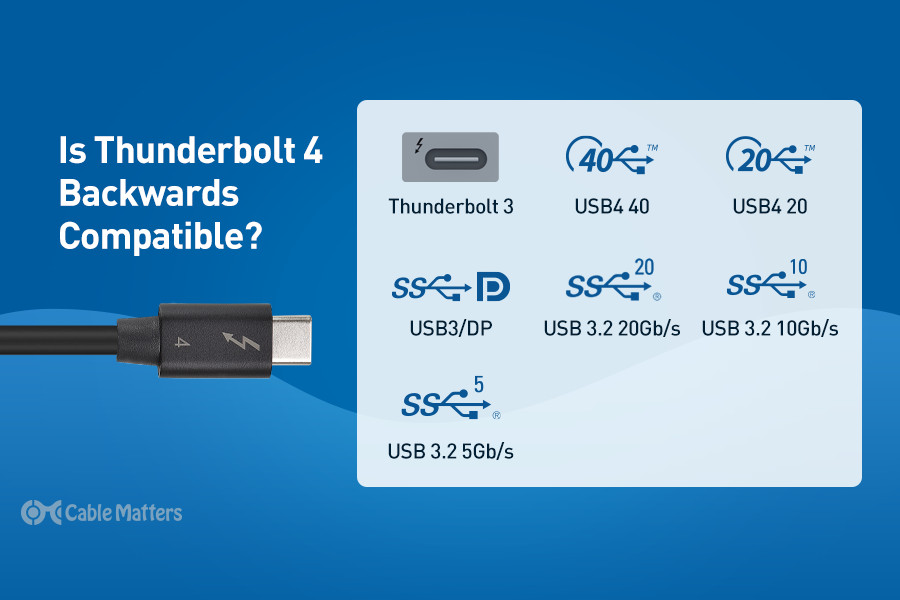 Is Thunderbolt 4 Backwards Compatible?