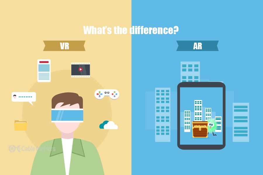 VR vs. AR: What's the difference?