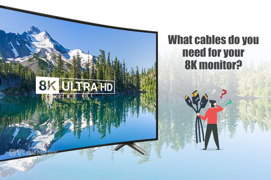 What cables do you need for your 8K monitor?