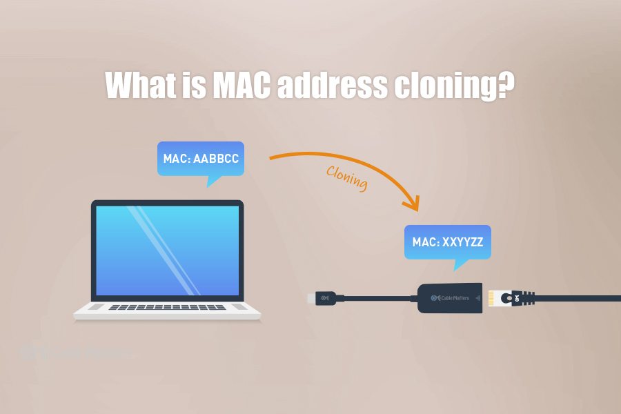 What is MAC address cloning?