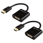 Cable Matters 2-Pack DisplayPort to DVI Adapter