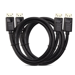 Cable Matters 2-Pack DisplayPort Cable 6 Feet - 4K Ready