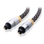 Cable Matters 2-Pack Braided Toslink Digital Optical Audio Cable