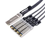 Cable Matters QSFP+ 40GBASE-CR4 to 4X SFP+ Passive DAC Twinax Breakout Cable