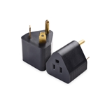 Cable Matters 2-Pack 30 Amp Male to 15 Amp Female RV Adapter(NEMA TT-30P to 5-15R)