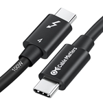 Cable Matters [Intel Certified] Thunderbolt 4 USB-C Cable Supporting 100W Charging