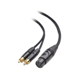 Cable Matters Female XLR to Dual RCA Male Cable