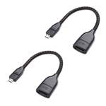 Cable Matters 2-Pack 8K Micro HDMI® to HDMI® Adapter