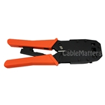 Cable Matters Deluxe Multi-Modular Plug Crimps Strips and Tool Cutter with Ratchet