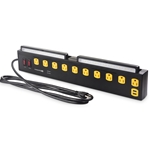 Cable Matters 10-Outlet Surge Protector Power Strip with USB Charging and LED Worklight