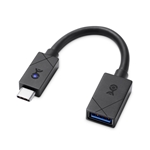 [Designed for Surface] Cable Matters USB-C to USB-A Adapter (USB-A to USB C Adapter) in Black