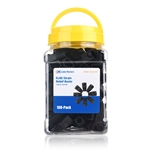 Durable Ethernet strain relief boots for RJ45 and Cat6 cables, cost-effective 100-pack for custom cable protection.