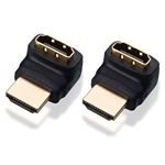 Cable Matters 2-Pack 270 Degree Right Angle HDMI Adapter