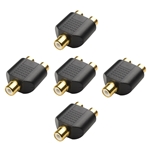 Cable Matters 5-Pack RCA Split Adapter
