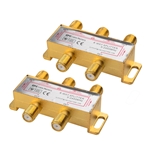 Cable Matters 2-Pack 4-Way 2.4 Ghz Coaxial Splitter