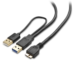 Cable Matters Micro USB 3.0 to USB Splitter Cable 20 Inches