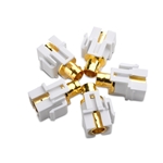 Cable Matters 5-Pack Gold-Plated BNC Keystone Jack Insert