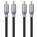 Cable Matters 2-Pack Subwoofer Cable (Subwoofer Audio Cable/Digital Coaxial Audio Cable)