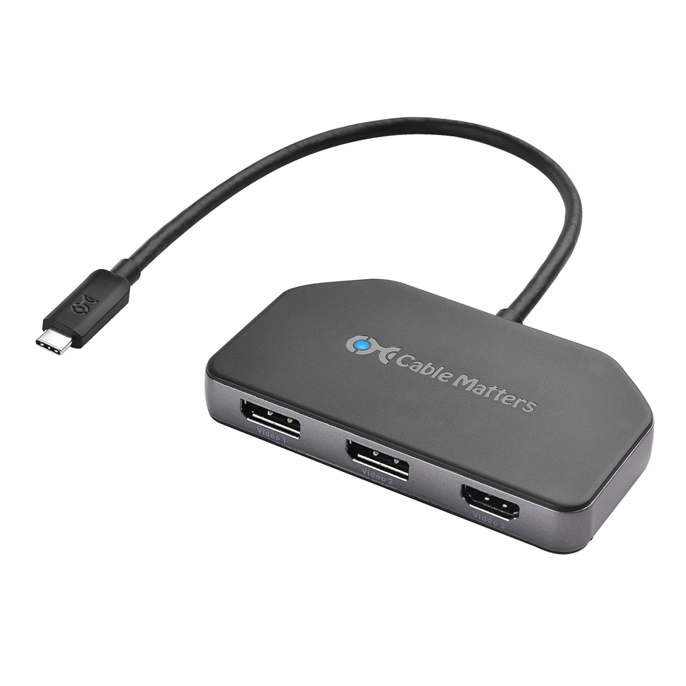 DisplayPort to Dual HDMI 4K 60Hz MST Adapter