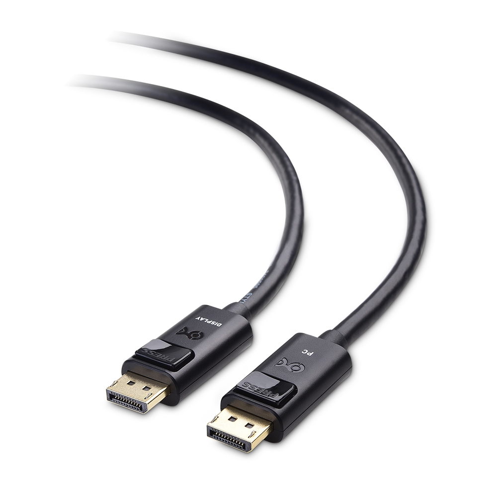 Cable Matters [VESA Certified] 3 ft 32.4Gbps DisplayPort Cable 1.4, Support  8K 60Hz, 4K 144Hz (DisplayPort 1.4 Cable) with FreeSync, G-SYNC and HDR