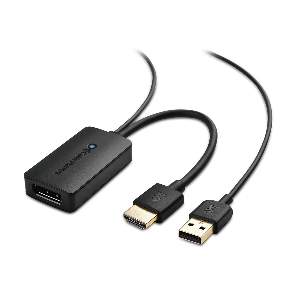 studie picknick Junior HDMI to DisplayPort Adapter - 4K Ready