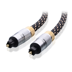 Cable Matters Braided Toslink Digital Optical Audio Cable