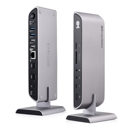 Cable Matters USB-C Docking Station with Dual 4K HDMI and 80W Charging for Windows Computers
