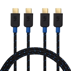 Cable Matters 2-Pack Braided USB-C to USB-C Cable