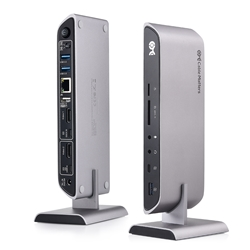 Cable Matters Dual Monitor USB-C Dock with Dual 4K HDMI and 80W Laptop Charging