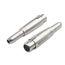 Cable Matters 2-Pack 6.35mm 1/4 Inch TRS to XLR Adapter