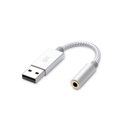 Cable Matters Braided USB to 3.5mm Audio Adapter