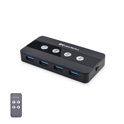 Cable Matters 4-Port USB 3.0 Switch with Remote Control